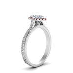 Load image into Gallery viewer, hand-engraved-marquise-cut-halo-diamond-engagement-ring-with-ruby-in-white-gold-FD8588MQRGRUDRANGLE2-NL-WG_a27a41f7-baa7-4a77-8ebe-31fafe54a426?v=1757588520
