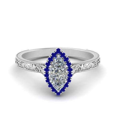hand-engraved-marquise-cut-halo-diamond-engagement-ring-with-sapphire-in-white-gold-FD8588MQRGSABL-NL-WG?v=1757588366