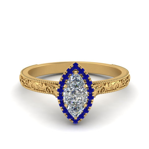 hand-engraved-marquise-cut-halo-diamond-engagement-ring-with-sapphire-in-yellow-gold-FD8588MQRGSABL-NL-YG?v=1757588366
