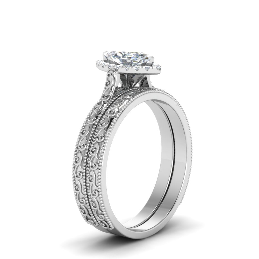 hand-engraved-marquise-cut-halo-diamond-wedding-ring-set-in-white-gold-FD8588MQANGLE2-NL-WG?v=1757665203