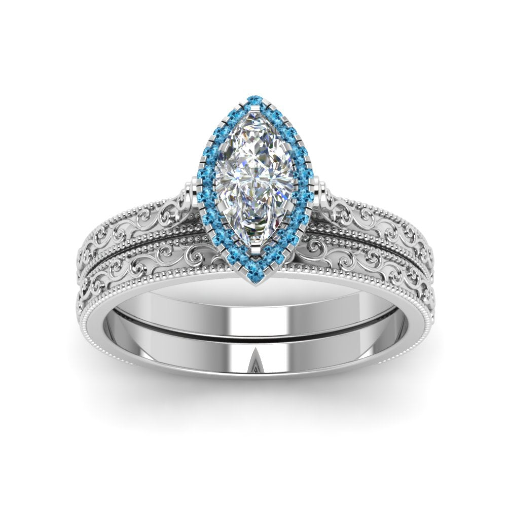 hand-engraved-marquise-cut-halo-diamond-wedding-ring-set-with-blue-topaz-in-white-gold-FD8588MQGICBLTOANGLE5-NL-WG?v=1757665205
