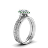 Load image into Gallery viewer, hand-engraved-marquise-cut-halo-diamond-wedding-ring-set-with-emerald-in-white-gold-FD8588MQGEMGRANGLE2-NL-WG_6b318507-9d60-4f7b-9eb8-5b562ec052ac?v=1757665350