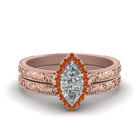 hand-engraved-marquise-cut-halo-diamond-wedding-ring-set-with-orange-sapphire-in-rose-gold-FD8588MQGSAOR-NL-RG_68cb805c-bd5c-4807-b508-564927e87e24?v=1757665350