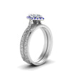 Load image into Gallery viewer, hand-engraved-marquise-cut-halo-diamond-wedding-ring-set-with-sapphire-in-white-gold-FD8588MQGSABLANGLE2-NL-WG_df43e6f9-ec5a-425a-9a97-17c92bc2a668?v=1757665349
