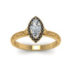 Load image into Gallery viewer, hand-engraved-marquise-cut-halo-engagement-ring-with-black-diamond-in-yellow-gold-FD8588MQRGBLACKANGLE5-NL-YG_469ae1a9-68ce-4a40-ba00-4e208c9fef10?v=1757588520