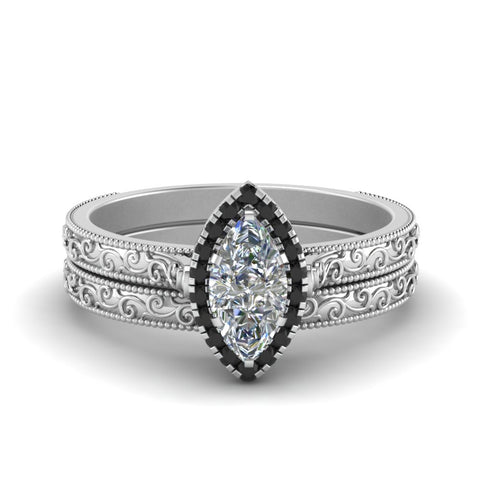 hand-engraved-marquise-cut-halo-wedding-ring-set-with-black-diamond-in-white-gold-FD8588MQGBLACK-NL-WG_d9be4423-a8ea-4cb7-ba7d-a9f7528dfb2e?v=1757665350