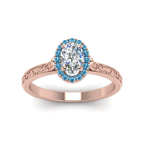 hand-engraved-oval-shaped-halo-diamond-engagement-ring-with-blue-topaz-in-rose-gold-FD8588OVRGICBLTOANGLE5-NL-RG?v=1757588385