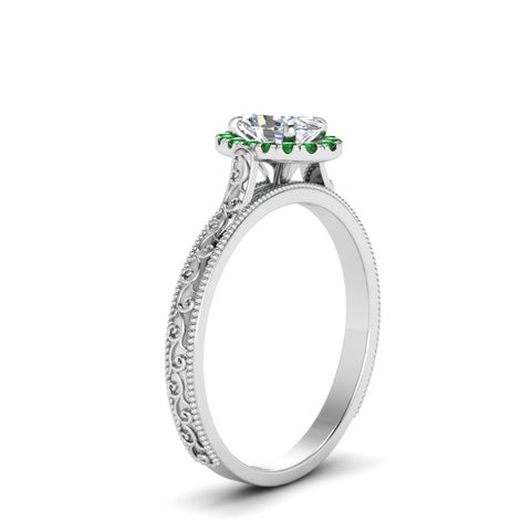 hand-engraved-oval-shaped-halo-diamond-engagement-ring-with-emerald-in-white-gold-FD8588OVRGEMGRANGLE2-NL-WG?v=1757588384
