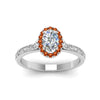 Load image into Gallery viewer, hand-engraved-oval-shaped-halo-diamond-engagement-ring-with-orange-sapphire-in-white-gold-FD8588OVRGSAORANGLE5-NL-WG_f47a2e8d-938c-4c7d-aa6d-e5552c65bfe2?v=1757588530