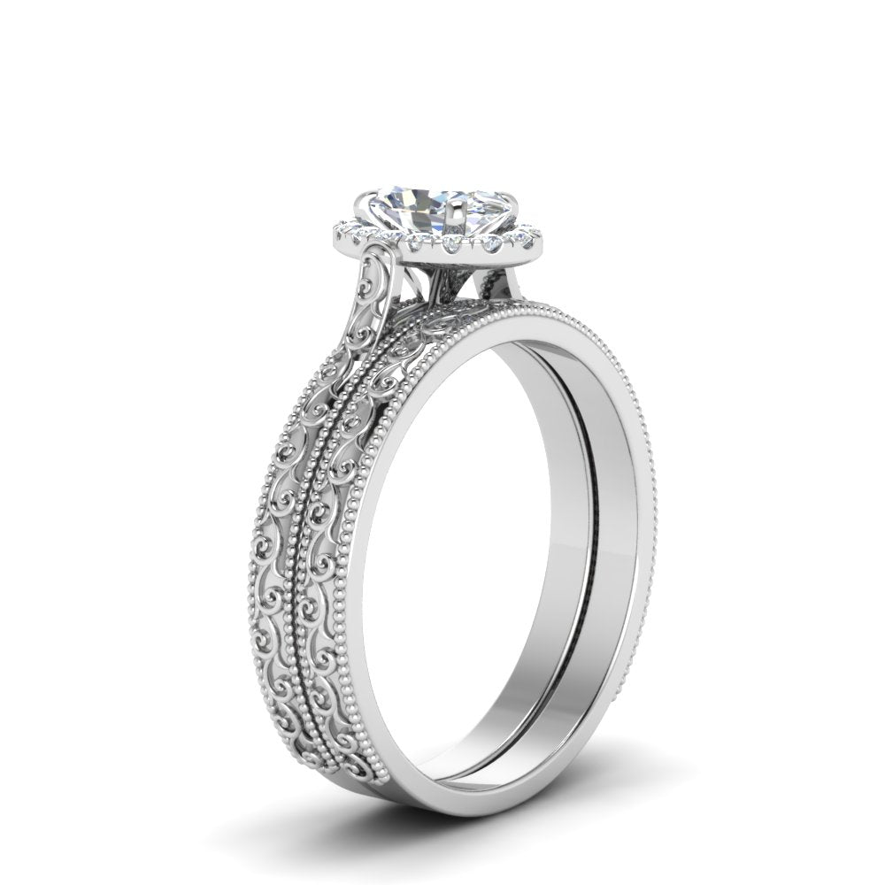 hand-engraved-oval-shaped-halo-diamond-wedding-ring-set-in-white-gold-FD8588OVANGLE2-NL-WG?v=1757665222