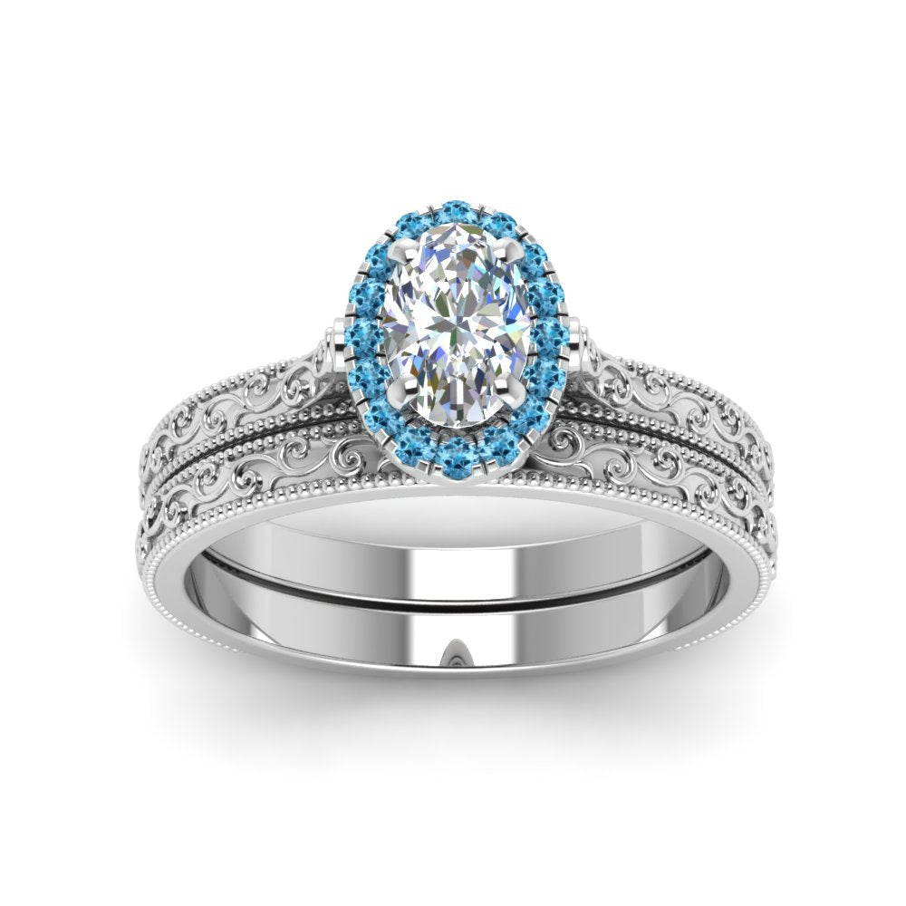 hand-engraved-oval-shaped-halo-diamond-wedding-ring-set-with-blue-topaz-in-white-gold-FD8588OVGICBLTOANGLE5-NL-WG?v=1757665222