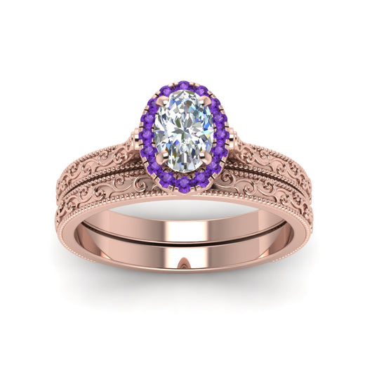 hand-engraved-oval-shaped-halo-diamond-wedding-ring-set-with-purple-topaz-in-rose-gold-FD8588OVGVITOANGLE5-NL-RG_460e3138-c752-4662-a826-f40b9d76997f?v=1757665361