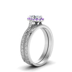 Load image into Gallery viewer, hand-engraved-oval-shaped-halo-diamond-wedding-ring-set-with-purple-topaz-in-white-gold-FD8588OVGVITOANGLE2-NL-WG_3f5d3156-5d4d-4189-a3a4-dd08f28c28e6?v=1757665362

