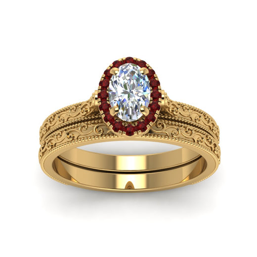 hand-engraved-oval-shaped-halo-diamond-wedding-ring-set-with-ruby-in-yellow-gold-FD8588OVGRUDRANGLE5-NL-YG_39e5d491-a825-41ed-8f90-ae56ccd5de75?v=1757665362