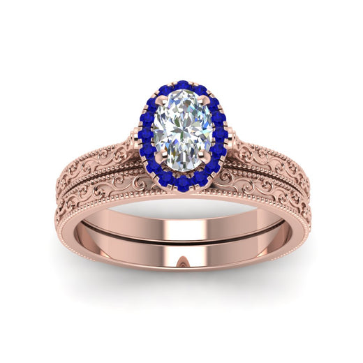 hand-engraved-oval-shaped-halo-diamond-wedding-ring-set-with-sapphire-in-rose-gold-FD8588OVGSABLANGLE5-NL-RG_1574c64f-ca73-4315-94c8-a126eb2ceaf0?v=1757665361