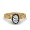 Load image into Gallery viewer, hand-engraved-oval-shaped-halo-engagement-ring-with-black-diamond-in-yellow-gold-FD8588OVRGBLACK-NL-YG_9fcaf1c1-673f-4b77-91eb-233e88931039?v=1757588531