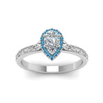 Load image into Gallery viewer, hand-engraved-pear-shaped-halo-diamond-engagement-ring-with-blue-topaz-in-white-gold-FD8588PERGICBLTOANGLE5-NL-WG_959dbafa-6080-4a1e-b690-b56d6660ea07?v=1757588544
