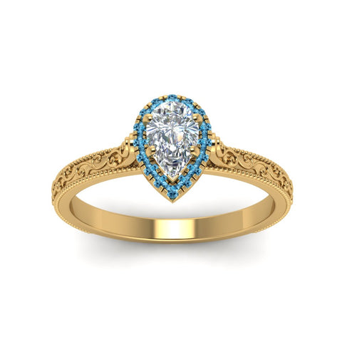 hand-engraved-pear-shaped-halo-diamond-engagement-ring-with-blue-topaz-in-yellow-gold-FD8588PERGICBLTOANGLE5-NL-YG?v=1757588410