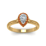 Load image into Gallery viewer, hand-engraved-pear-shaped-halo-diamond-engagement-ring-with-orange-sapphire-in-yellow-gold-FD8588PERGSAORANGLE5-NL-YG_c7b67bc2-a2ea-4419-bfc4-90c56241a4d1?v=1757588542
