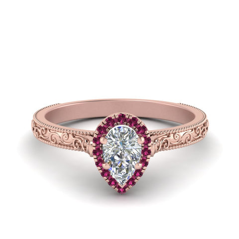 hand-engraved-pear-shaped-halo-diamond-engagement-ring-with-pink-sapphire-in-rose-gold-FD8588PERGSADRPI-NL-RG?v=1757588408