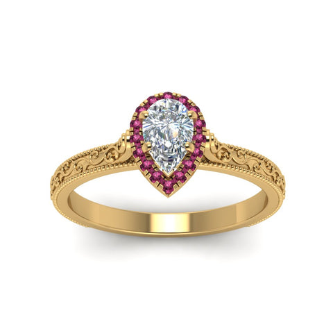 hand-engraved-pear-shaped-halo-diamond-engagement-ring-with-pink-sapphire-in-yellow-gold-FD8588PERGSADRPIANGLE5-NL-YG?v=1757588408