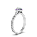 Load image into Gallery viewer, hand-engraved-pear-shaped-halo-diamond-engagement-ring-with-purple-topaz-in-white-gold-FD8588PERGVITOANGLE2-NL-WG_ba1f8ca6-7b25-4f72-9eb0-b77666c4a2fa?v=1757588544
