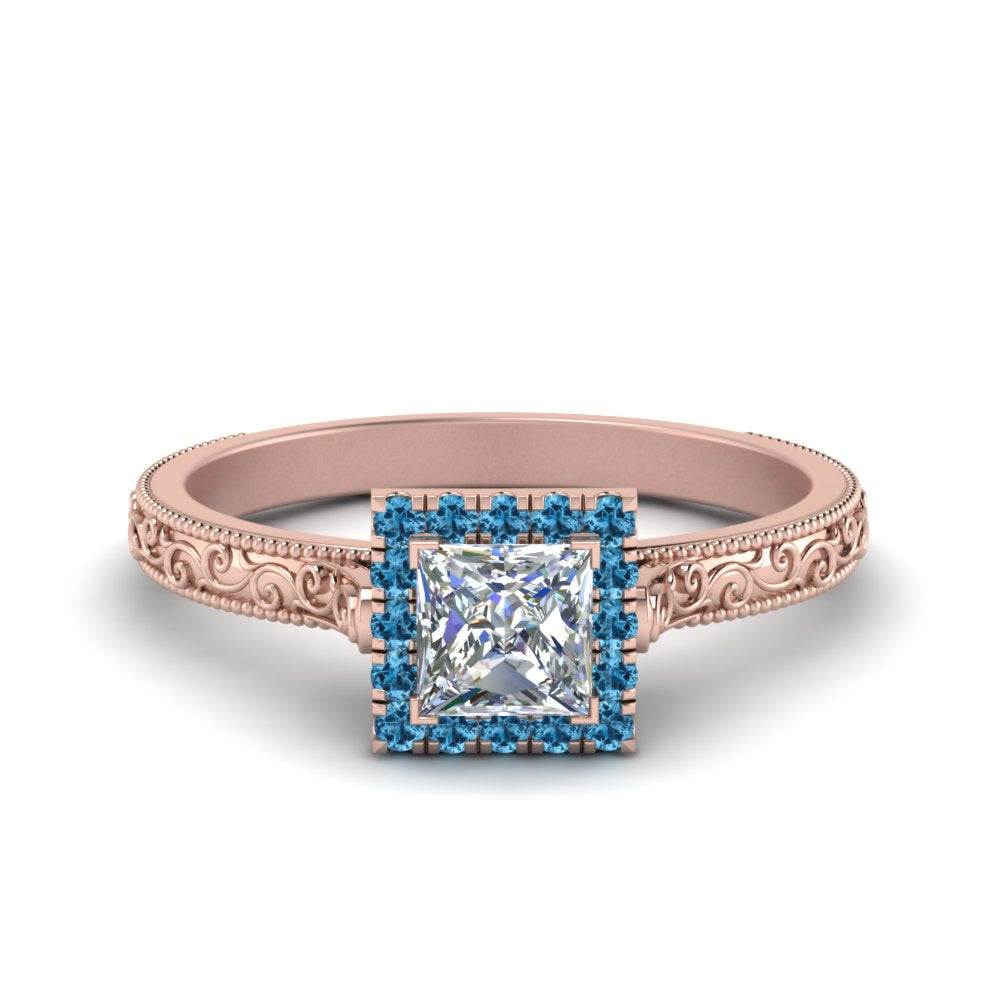 hand-engraved-princess-cut-halo-diamond-engagement-ring-with-blue-topaz-in-rose-gold-FD8588PRRGICBLTO-NL-RG_99683b77-557f-46a3-8dc7-d75a96146ccb?v=1757589545