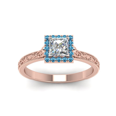 hand-engraved-princess-cut-halo-diamond-engagement-ring-with-blue-topaz-in-rose-gold-FD8588PRRGICBLTOANGLE5-NL-RG_6aa96e7e-c0ce-45dc-bb17-2234ce532d8a?v=1757589545