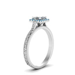 Load image into Gallery viewer, hand-engraved-princess-cut-halo-diamond-engagement-ring-with-blue-topaz-in-white-gold-FD8588PRRGICBLTOANGLE2-NL-WG_ca6e24c1-4510-443b-a8a7-e322f2bdc3e2?v=1757589511
