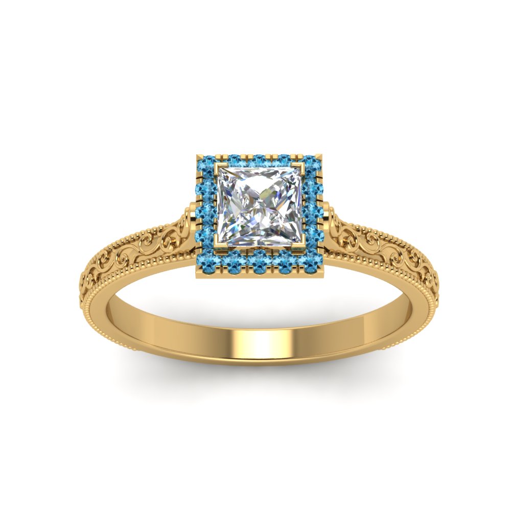 hand-engraved-princess-cut-halo-diamond-engagement-ring-with-blue-topaz-in-yellow-gold-FD8588PRRGICBLTOANGLE5-NL-YG_10fdd114-6c76-4091-b242-e55e15881ddc?v=1757589506