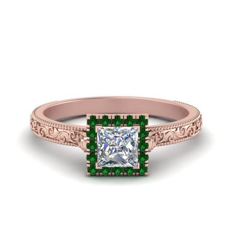 hand-engraved-princess-cut-halo-diamond-engagement-ring-with-emerald-in-rose-gold-FD8588PRRGEMGR-NL-RG_bb1acecf-e3b5-4300-95d2-630092c206ec?v=1757589506