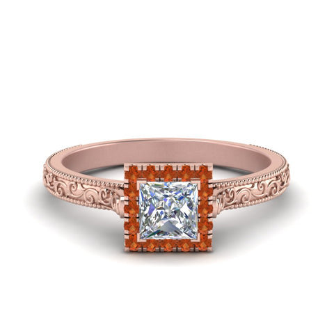 hand-engraved-princess-cut-halo-diamond-engagement-ring-with-orange-sapphire-in-rose-gold-FD8588PRRGSAOR-NL-RG_2114a59c-0836-4f2a-8cbb-fd5740a88e9d?v=1757589545