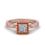Load image into Gallery viewer, hand-engraved-princess-cut-halo-diamond-engagement-ring-with-orange-sapphire-in-rose-gold-FD8588PRRGSAOR-NL-RG_47d48289-6574-4c32-a762-c072aaefa6fb?v=1757589506
