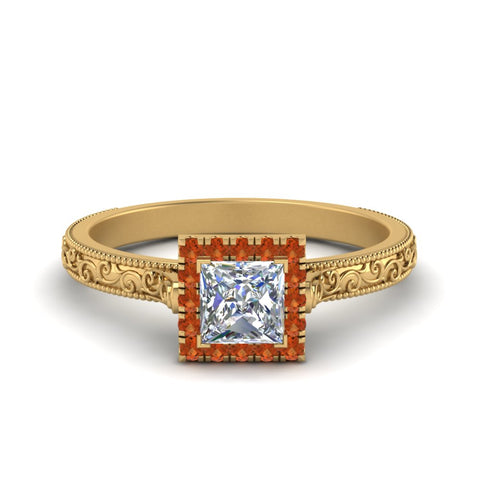 hand-engraved-princess-cut-halo-diamond-engagement-ring-with-orange-sapphire-in-yellow-gold-FD8588PRRGSAOR-NL-YG_c61610f5-6636-43da-b6a2-f6b5b28a5a49?v=1757589506