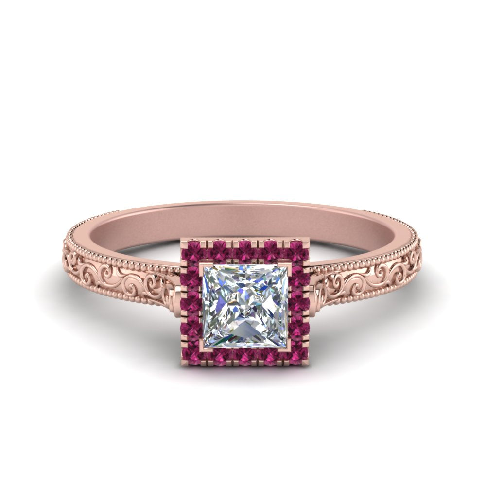 hand-engraved-princess-cut-halo-diamond-engagement-ring-with-pink-sapphire-in-rose-gold-FD8588PRRGSADRPI-NL-RG_14a26e13-f86a-455e-914c-f016332fbce8?v=1757589506