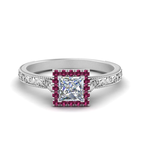 hand-engraved-princess-cut-halo-diamond-engagement-ring-with-pink-sapphire-in-white-gold-FD8588PRRGSADRPI-NL-WG_7a58a617-9a12-47b4-a5fb-d44caa2296b5?v=1757589507