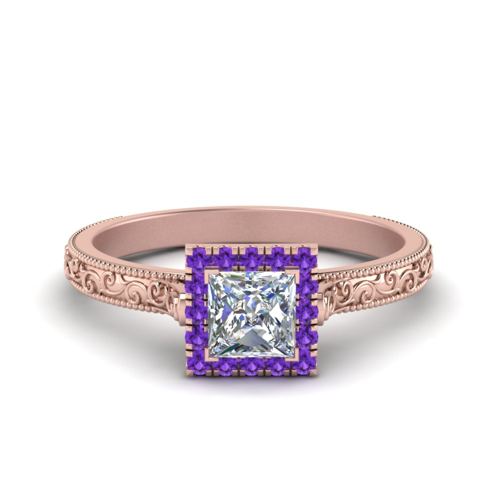 hand-engraved-princess-cut-halo-diamond-engagement-ring-with-purple-topaz-in-rose-gold-FD8588PRRGVITO-NL-RG_a9726d83-2523-4346-9736-9deb60e6bb40?v=1757589506