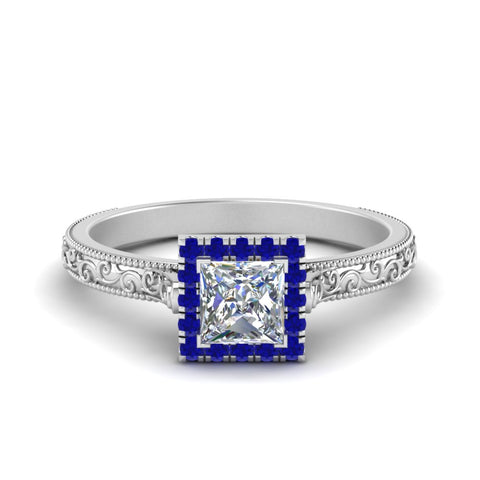 hand-engraved-princess-cut-halo-diamond-engagement-ring-with-sapphire-in-white-gold-FD8588PRRGSABL-NL-WG_b0433230-5c40-400d-9152-90e1ea9ace4f?v=1757589544