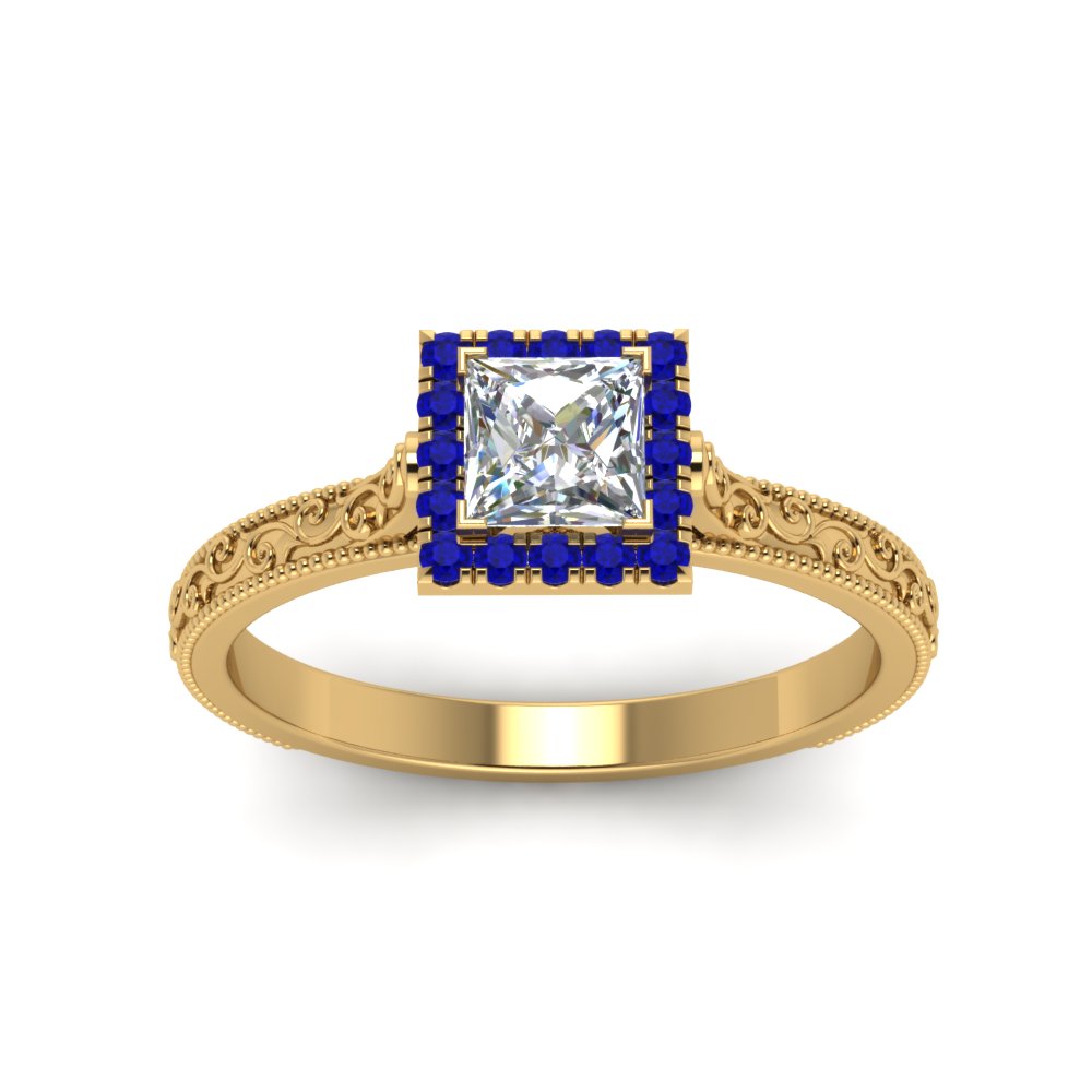 hand-engraved-princess-cut-halo-diamond-engagement-ring-with-sapphire-in-yellow-gold-FD8588PRRGSABLANGLE5-NL-YG_e120e661-0866-439a-b554-a56b6ac32742?v=1757589506