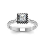 Load image into Gallery viewer, hand-engraved-princess-cut-halo-engagement-ring-with-black-diamond-in-white-gold-FD8588PRRGBLACKANGLE5-NL-WG_383c676b-8573-472c-a986-ffbf743caf3f?v=1757589506
