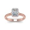 Load image into Gallery viewer, hand-engraved-radiant-cut-halo-diamond-engagement-ring-in-rose-gold-FD8588RARANGLE5-NL-RG_a26bf55e-6bd7-4478-820b-9dd72148277d?v=1757588566