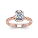 Load image into Gallery viewer, hand-engraved-radiant-cut-halo-diamond-engagement-ring-in-rose-gold-FD8588RARANGLE5-NL-RG_a26bf55e-6bd7-4478-820b-9dd72148277d?v=1757588566
