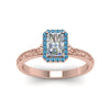 Load image into Gallery viewer, hand-engraved-radiant-cut-halo-diamond-engagement-ring-with-blue-topaz-in-rose-gold-FD8588RARGICBLTOANGLE5-NL-RG_4f2361da-990e-4073-b8fb-0d0290a8a0a6?v=1757588568