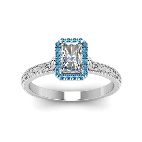 hand-engraved-radiant-cut-halo-diamond-engagement-ring-with-blue-topaz-in-white-gold-FD8588RARGICBLTOANGLE5-NL-WG?v=1757588450