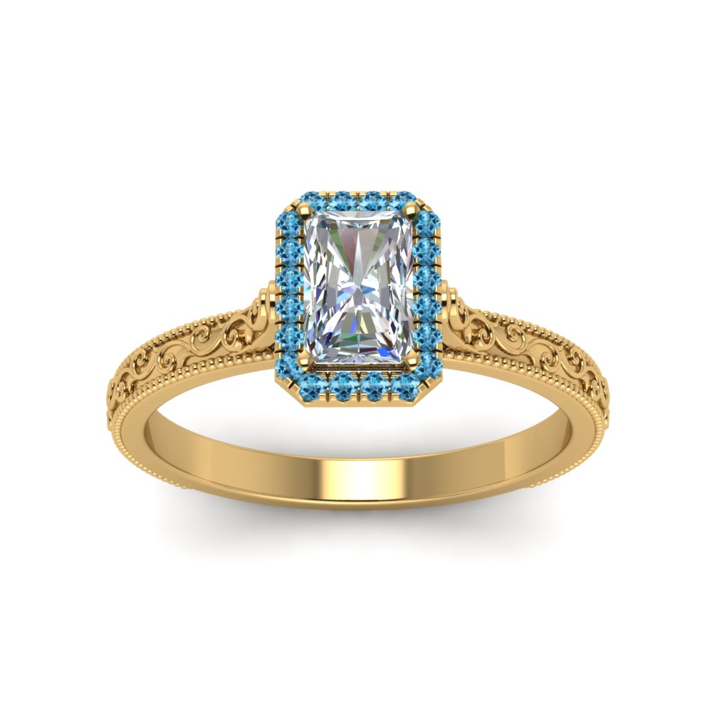 hand-engraved-radiant-cut-halo-diamond-engagement-ring-with-blue-topaz-in-yellow-gold-FD8588RARGICBLTOANGLE5-NL-YG_be681180-4c54-4a89-ac95-7e36043d27f9?v=1757588567