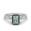 Load image into Gallery viewer, hand-engraved-radiant-cut-halo-diamond-engagement-ring-with-emerald-in-white-gold-FD8588RARGEMGR-NL-WG_2079447f-e085-4ad2-bbec-1359d05652a9?v=1757588566