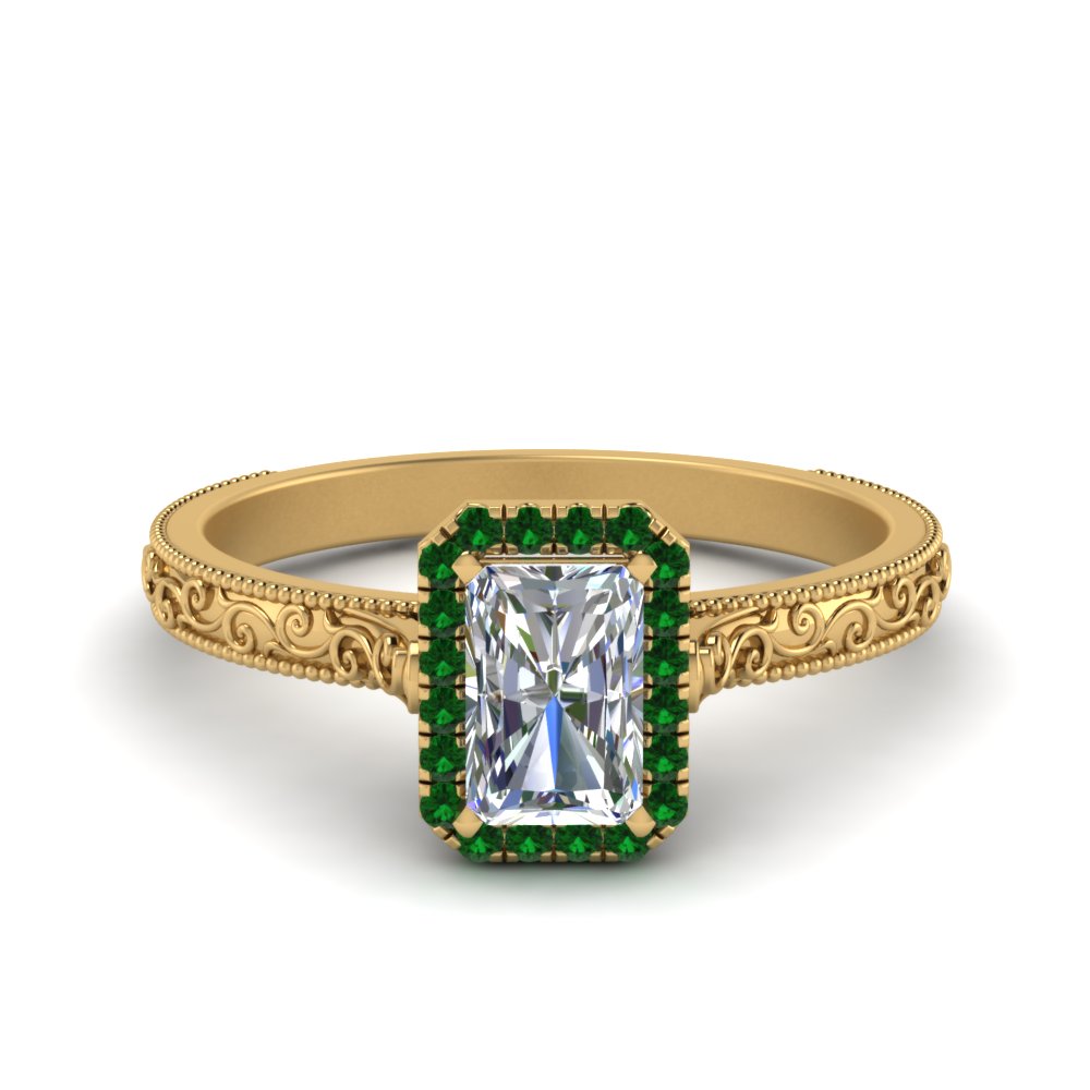 hand-engraved-radiant-cut-halo-diamond-engagement-ring-with-emerald-in-yellow-gold-FD8588RARGEMGR-NL-YG_ebde7878-35ce-45b7-ab9e-506d78f87c2a?v=1757588568