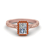 Load image into Gallery viewer, hand-engraved-radiant-cut-halo-diamond-engagement-ring-with-orange-sapphire-in-rose-gold-FD8588RARGSAOR-NL-RG_66363ad9-aeca-4c0e-98d4-593fcfa59199?v=1757588566
