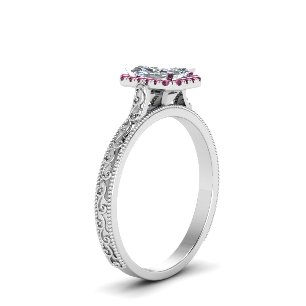 hand-engraved-radiant-cut-halo-diamond-engagement-ring-with-pink-sapphire-in-white-gold-FD8588RARGSADRPIANGLE2-NL-WG?v=1757588448