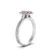 Load image into Gallery viewer, hand-engraved-radiant-cut-halo-diamond-engagement-ring-with-pink-sapphire-in-white-gold-FD8588RARGSADRPIANGLE2-NL-WG_b4b74a4d-d103-4119-a6f8-381cee6174f8?v=1757588566